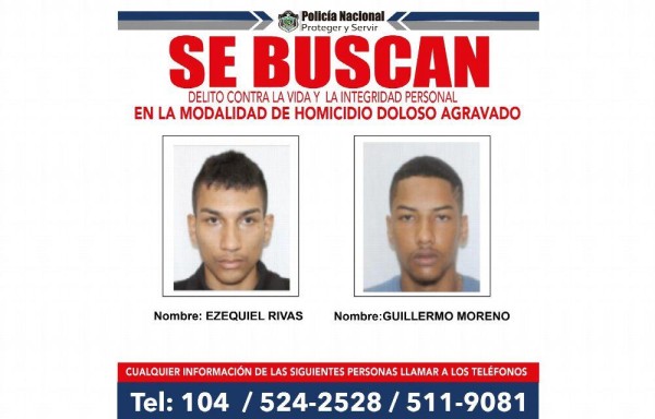 Los buscan hasta por debajo de las piedras, son homicidas