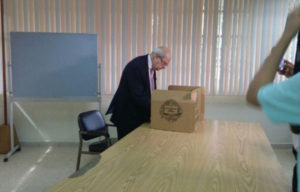 Gustavo García de Paredes votó por última vez en la UP