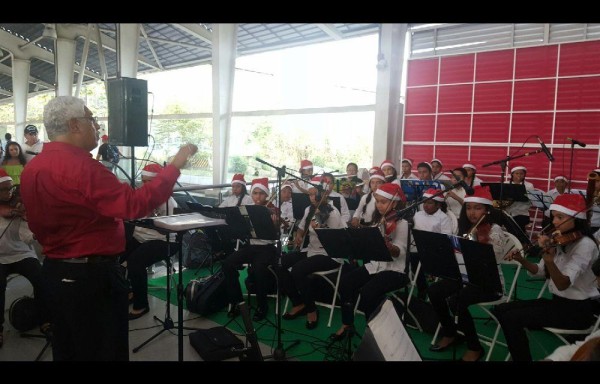 El primer concierto se realizó ayer en Albrook.