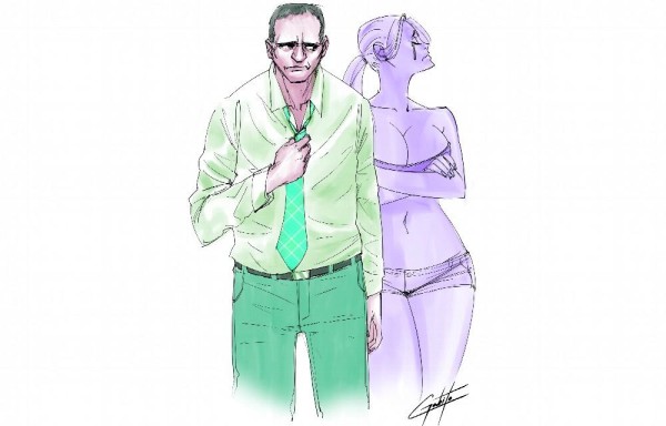 Se enamoró de un patán