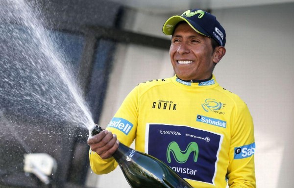 El ciclista Nairo Quintana.