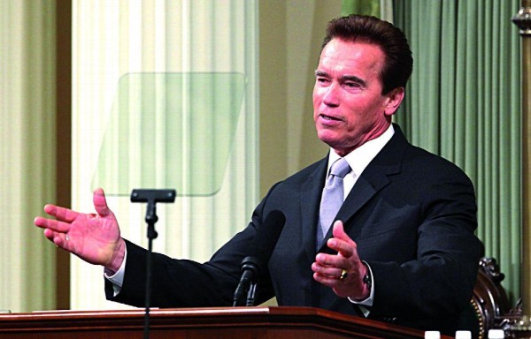 El exgobernador de California Arnold Schwarzenegger.