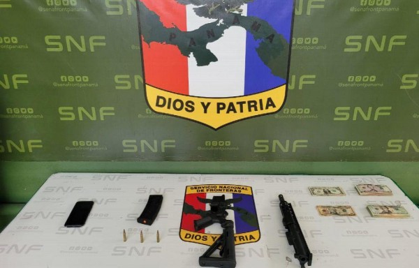 Cargaba un fusil dentro de un bus de la ruta Frontera-David