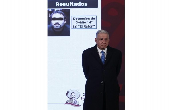 El presidente de México, Andrés Manuel López Obrador, dijo que Estados Unidos no tuvo que ver en la captura de Ovidio.
