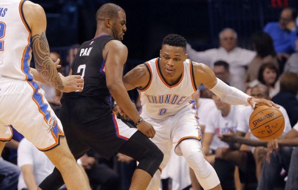 Russell Westbrook ha sido la gran figura de los Thunder.