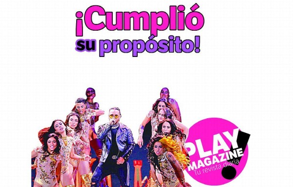 ¡Cumplió su propósito!