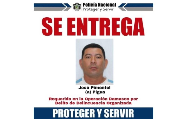 Alias Pigua se entregó, según las autoridades forma parte de la banda los 'HP'