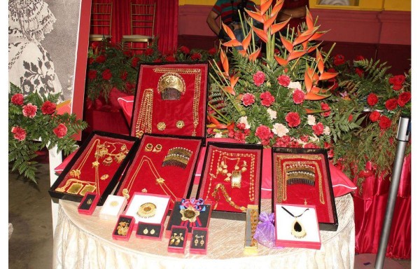 Muchas medallas fueron parte de este evento folclórico.