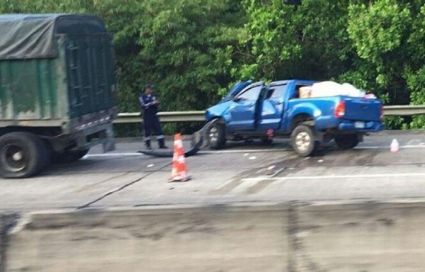 Colisión en Chilibre entre un vehículo pick up y un articulado dejó un saldo de fallecida. Tenía 55 años.