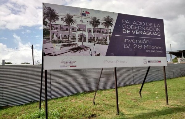 Más de $3 millones para el palacio de gobierno en Veraguas