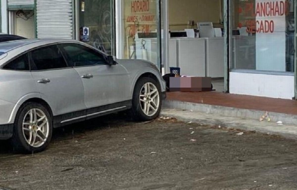 En la escena personal de criminalística recolectó al menos más de 15 casqillos en la escena