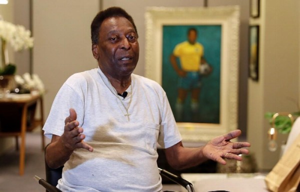 Pelé mejora de la infección respiratoria