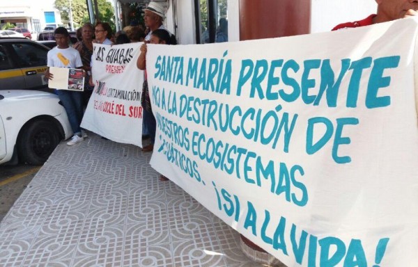 Desde hace meses las comunidades están protestando, ahora irán a los tribunales de justicia