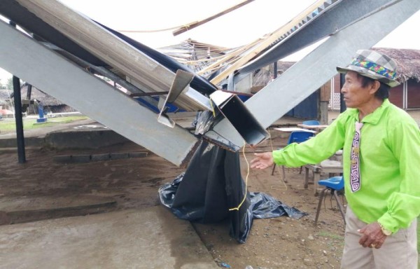 En el lugar se buscará establecer unas aulas temporales para los niños.