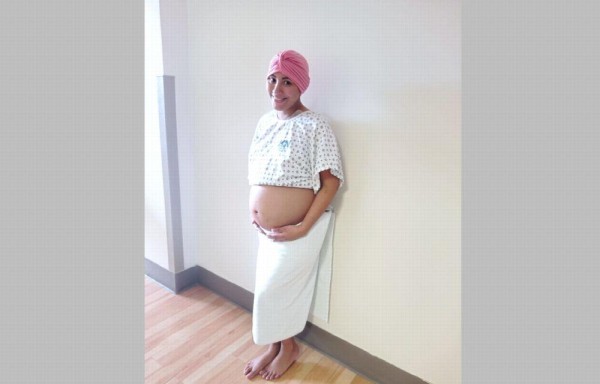 Es su quinto intento por ser mamá.