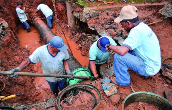 Los trabajos tomarán seis horas.