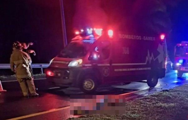 Fue atropellado en Boquerón.