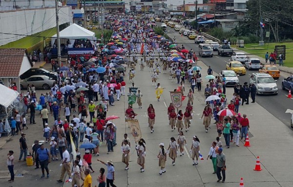 Muchos se quedaron disfrutando en Arraiján.