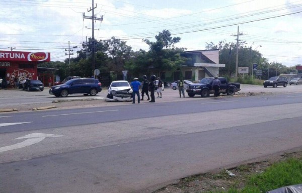 Sedán y ‘pick-up' colisionan en Río Grande de Penonomé