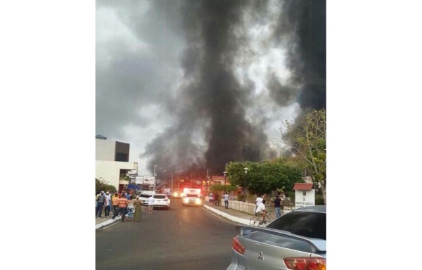 Aguadulce, golpeada económicamente por las llamas.