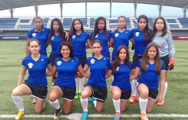 La selección femenina de la categoría sub-16.