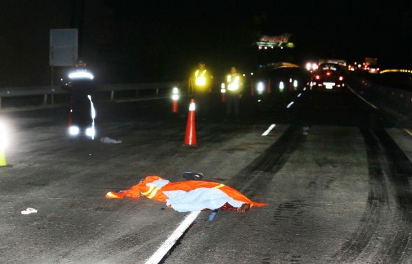 Otro muerto en el Corredor Sur. Tomó el riesgo.