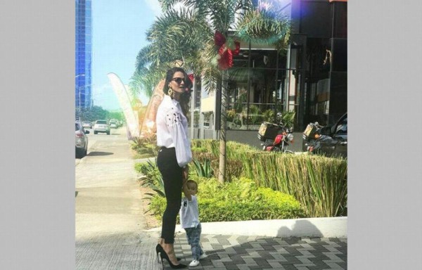 Carolina Dementiev adelantó el festejo del primer añito de Leonid