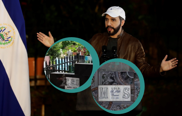 Bukele acaba con tumbas de pandilleros. Dice que destruir a las pandillas no es fácil