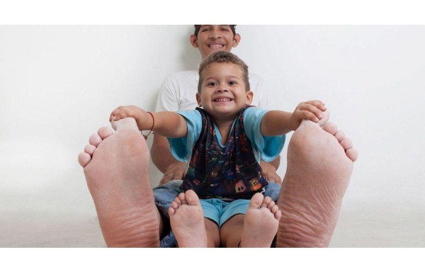 El pie más grande está en Venezuela