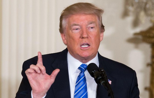 Donald Trump a la carga.