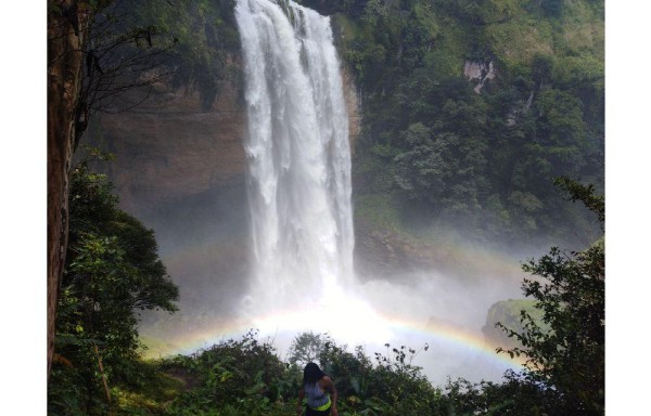 La cascada ‘Kiki', una imponente joya en territorio Ngäbe Buglé