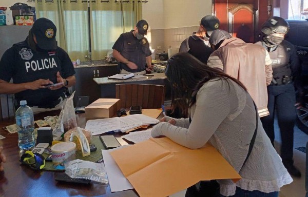 Desarticulan red dedicada al blanqueo, hay ticos involucrados