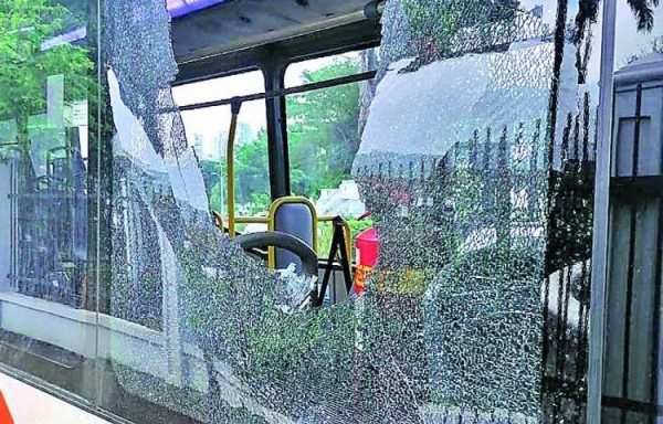 Cinco metrobuses han sido vandalizados en menos de 3 días