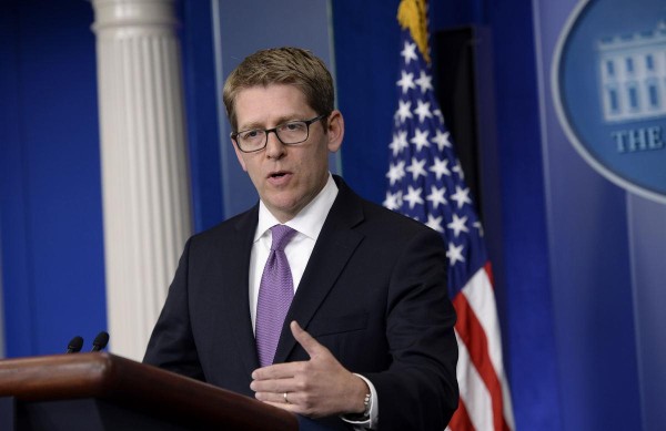 Jay Carney, portavoz de la Casa Blanca.