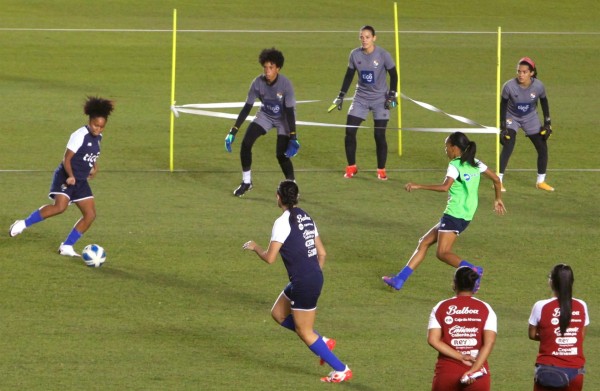 Panameñas buscan aumentar su precisión con el balón antes de eliminatorias