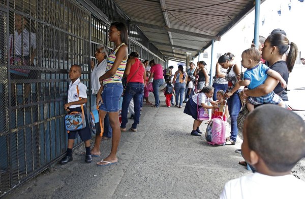 La escuela República de Chile tuvo clases normales.