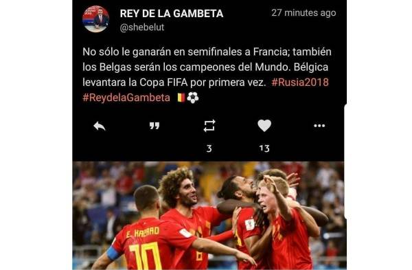 Lluvia de memes luego de la victoria de Francia ante Bélgica