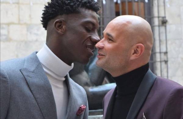 Modelo panameño se casa en Francia