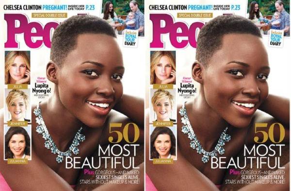 En la portada de una de las revistas más famosas.