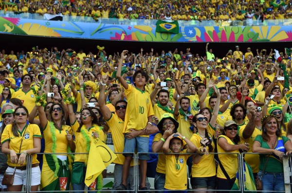 Fanáticos de Brasil.