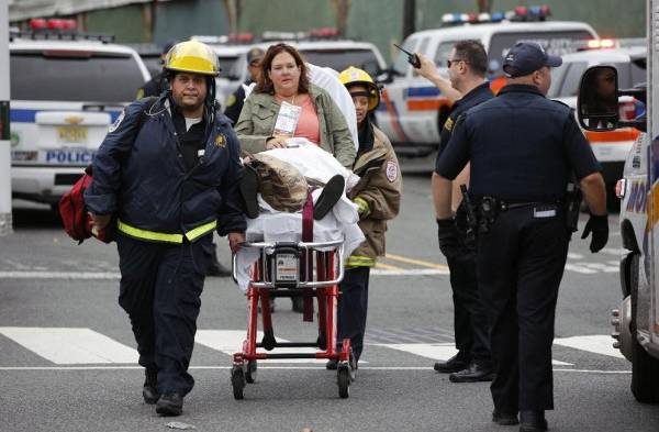 Heridos en el accidente.