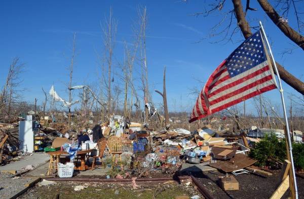 El tornado voló su casa en Kentucky: Esto antes era un sitio bonito. Ya no