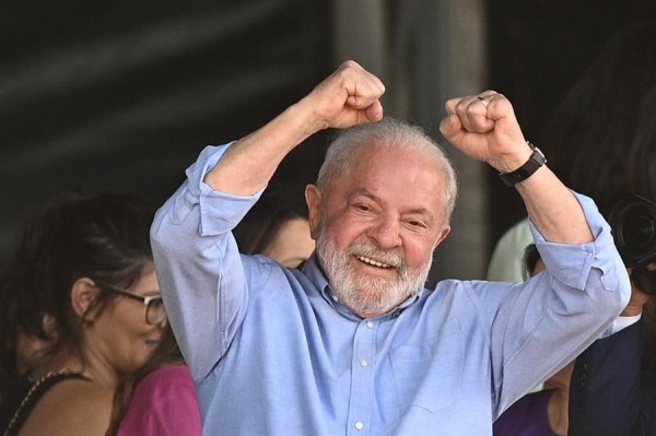 Fotografía de archivo del presidente de Brasil, Luiz Inácio Lula da Silva.