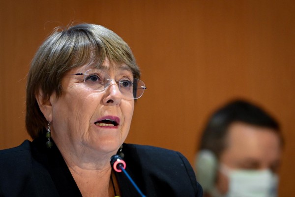 Foto de archivo de la alta comisionada de la ONU para los derechos humanos, Michelle Bachelet.