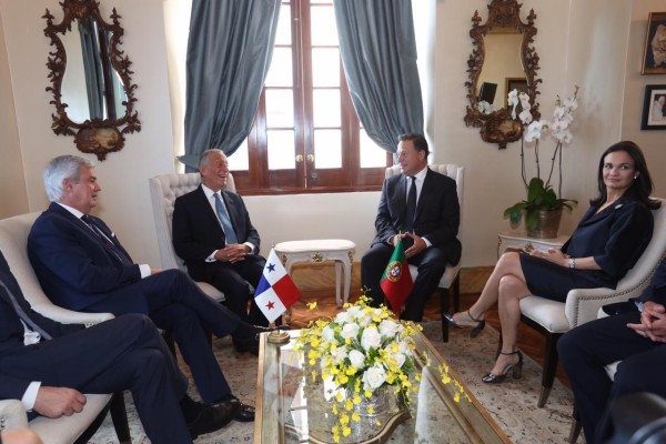 Presidentes de Costa Rica y Portugal llegan para participar de la JMJ. Cedida / Mire