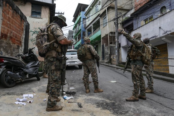 Ocho muertos en una operación policial en una favela de Río de Janeiro