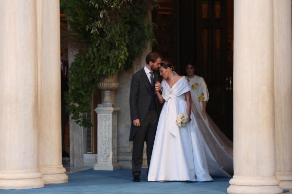 Atenas acoge su primera boda real en más de medio siglo