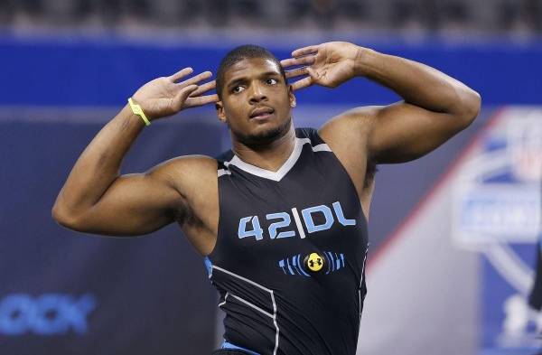 Michael Sam declaró en febrero sus preferencias homosexuales.