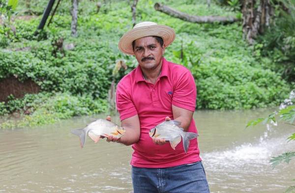 ​Adán Pimentel y las dos facetas que más ama: ser papá y cultivar la tierra