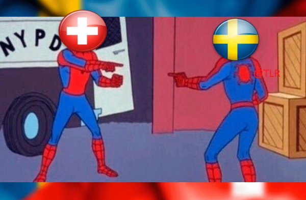 Los memes más graciosos que dejó el encuentro de Suecia y Suiza en el Mundial 